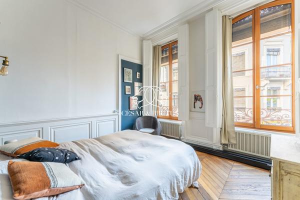 À VENDRE – Superbe T3 de 75 m² au charme de l’ancien – Lyon 3ème Saxe-Préfecture