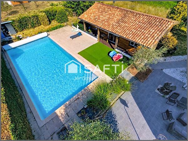 Maison familiale de 170 m2 piscine et pool house