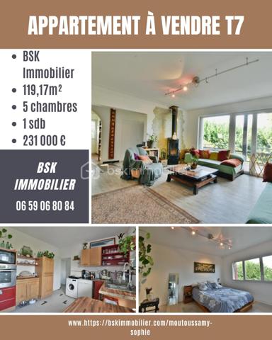 Appartement de 119,17 m²