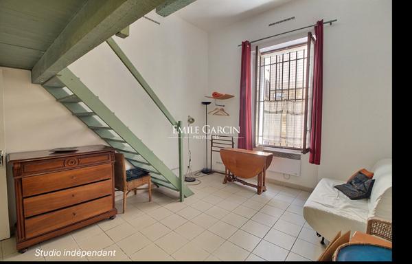 A vendre - Appartement avec jardin - Aix-en-Provence - Centre historique