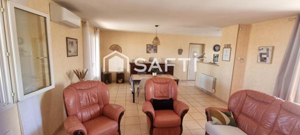 Pavillon familial 4 chambres, secteur recherché