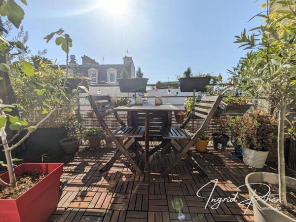 Appartement à vendre 3 pièces - Dernier Etage + Balcon - Triangle d'Or de PANTIN (93)