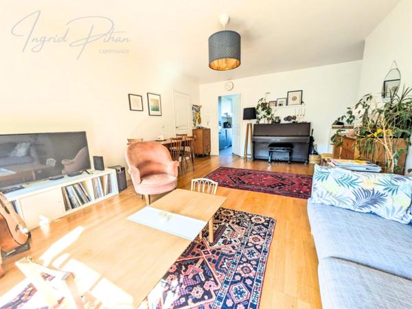 Appartement à vendre 3 pièces - Dernier Etage + Balcon - Triangle d'Or de PANTIN (93)