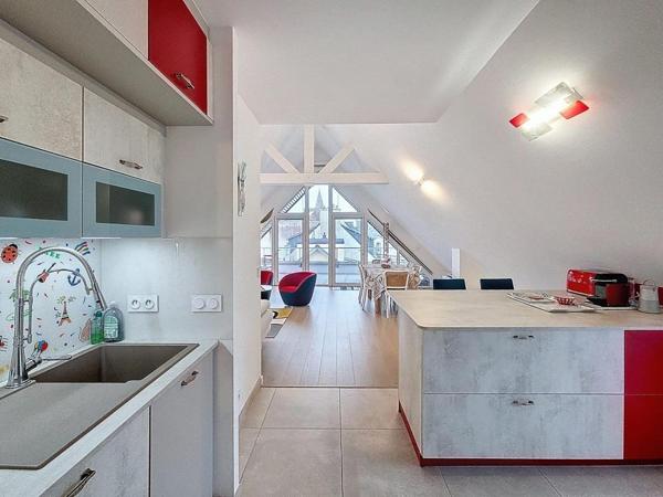 LARMOR-PLAGE : Exceptionnel Roof Top avec terrasses vue mer en hypercentre