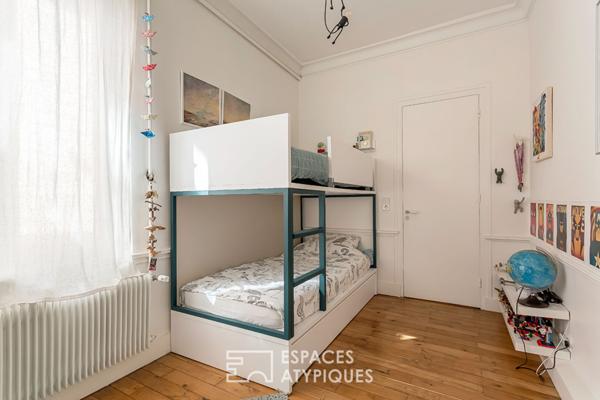 Appartement rénové par un architecte avec vue sur le Rhône