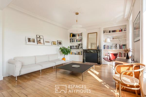 Appartement rénové par un architecte avec vue sur le Rhône