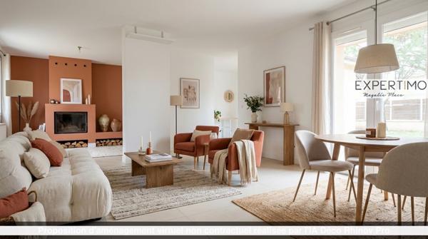 Saint-Genis-Laval (69230) Maison familiale lumineuse et sécurisée – Proche métro B – CLASSE DPE C