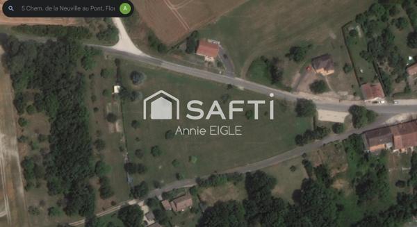 beaux terrains en sortie de village