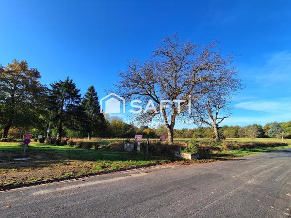 beaux terrains en sortie de village