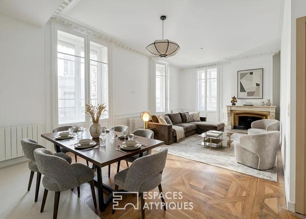 Appartement bourgeois entièrement rénové en plein coeur d’Ainay