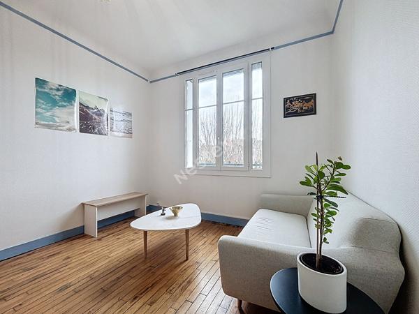 APPARTEMENT T2 - MEUBLÉ - JARDIN COMMUN - LUMINEUX