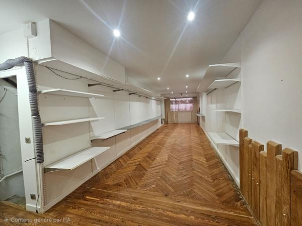 Local commercial Grasse 60 m2