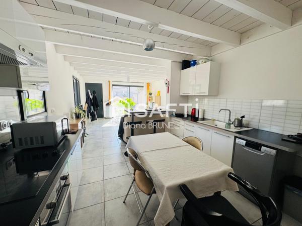 Appartement duplex avec cour