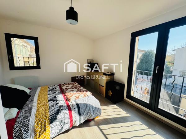 Appartement duplex avec cour
