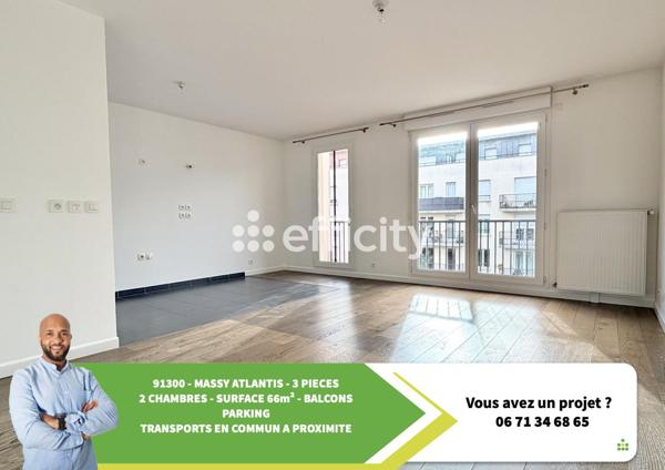 Appartement 3 pièces - 66 m²