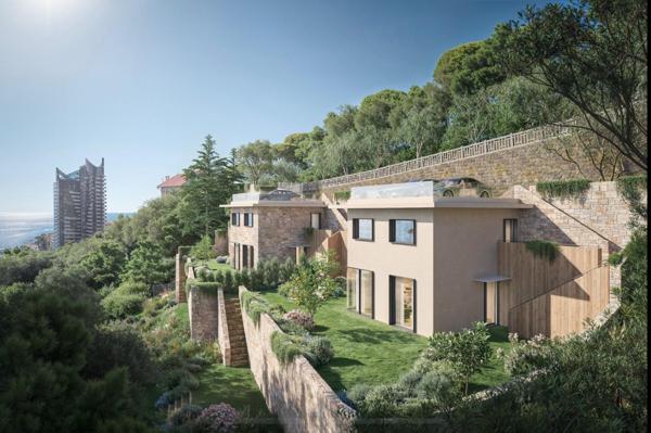 Villa de luxe contemporaine avec vue mer, 3 chambres, terrasse et parking