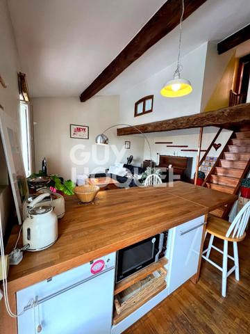 Appartement T3 duplex avec vue sur le Quai Général Durand à Sète