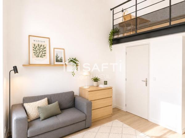 Appartement T2 rénové de 35 m² – La Capelette