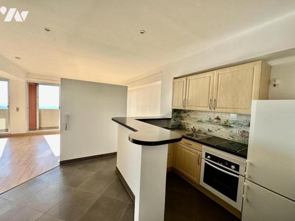 GRASSE - BEL APPARTEMENT DE 50M² AVEC VUE PANORAMIQUE 