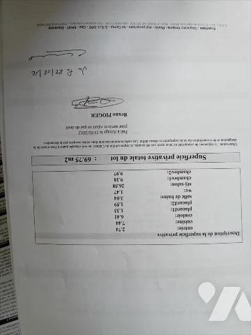 Le Mans Libération, appartement style T3 en parfait état de 70.62 m²