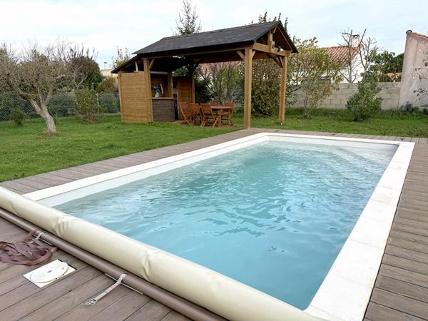 Maison Angles 3 chambres terrain 1000 m² avec piscine