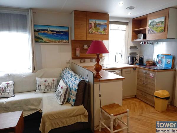 Mobilhome récent dans camping 5 étoiles