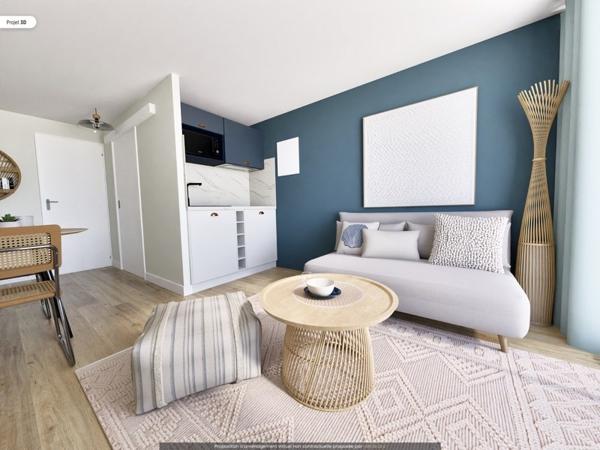 Appartement à vendre |  Valras-Plage |  1 pièce | 20,5 m²