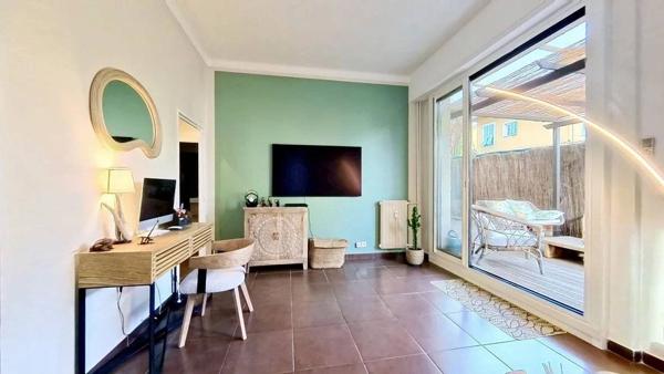 A Vendre 2P: Nice St Sylvestre | 47m² + Terrasse 34m² | Tramway à 5min