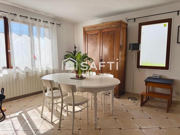 Maison familiale 5 pièces – 3 chambres – secteur recherché du Plessis-Bouchard
