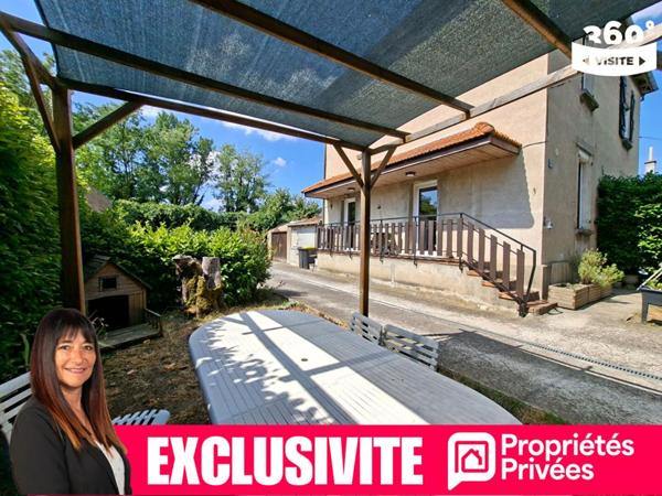 Maison Roanne avec 3 chambres, bureau, terrain
