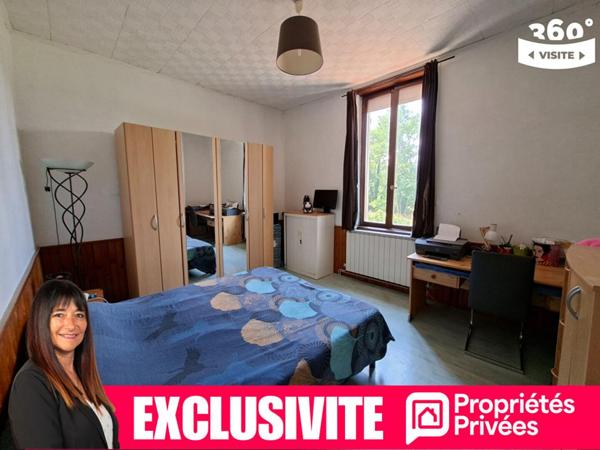 Maison Roanne avec 3 chambres, bureau, terrain