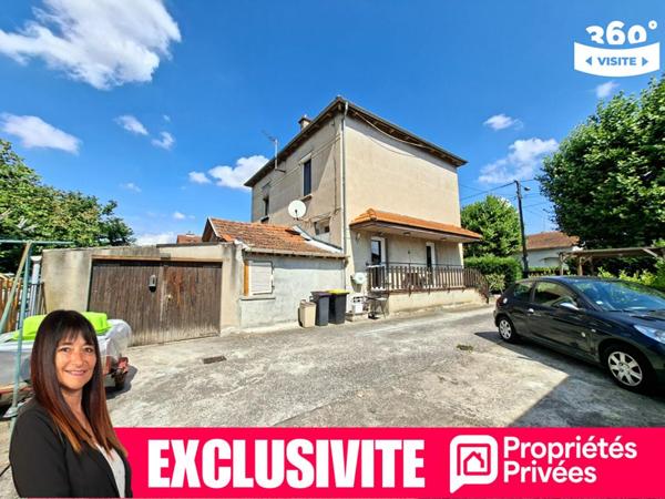 Maison Roanne avec 3 chambres, bureau, terrain
