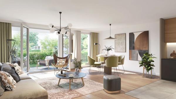 COMPIEGNE (60)appartement neuf à vendre 3 pièces