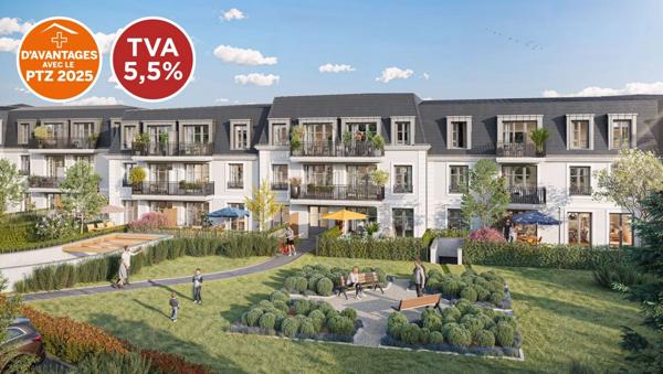 COMPIEGNE (60)appartement neuf à vendre 3 pièces