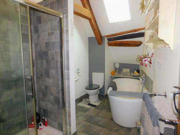 Superbe conversion de grange, deux gîtes, étang de 6 hectares
