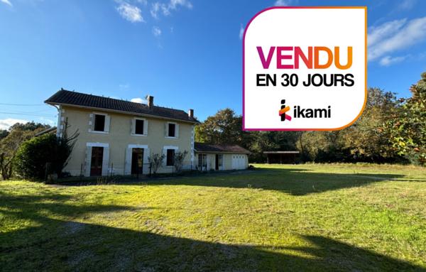 SOUS COMPROMIS Maison de maître des années 1900 sur parcelle arborée de plus de 3900 m2 - 5 chambres