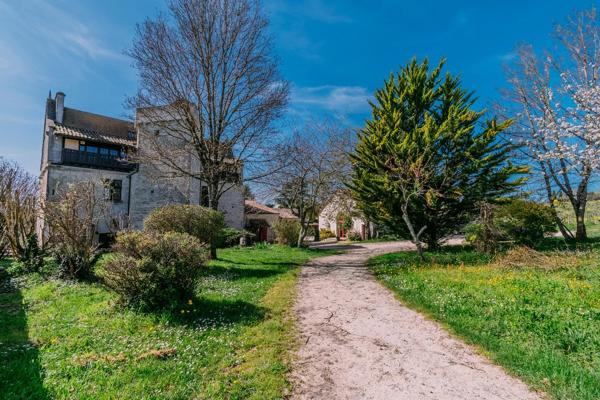Maison forte médiévale avec vignoble biodynamique