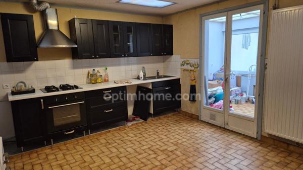 Maison mitoyenne 4 chambres jardin