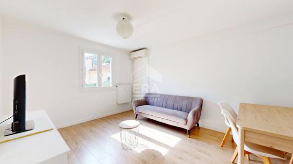 NICE - VALROSE : JOLI 3 PIÈCES EN REZ-DE-JARDIN AU CALME ABSOLU + GARAGE