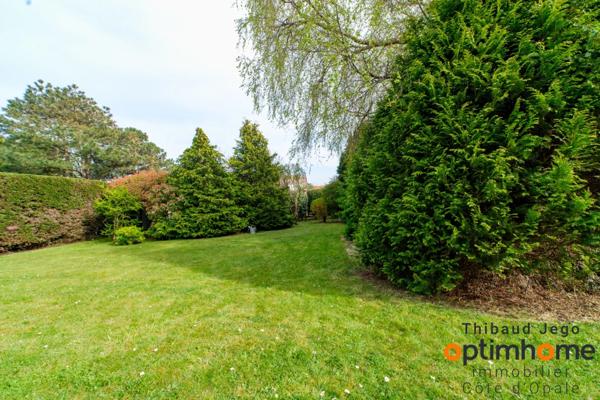 Maison familiale avec grand jardin à Ambleteuse, quartier résidentiel calme