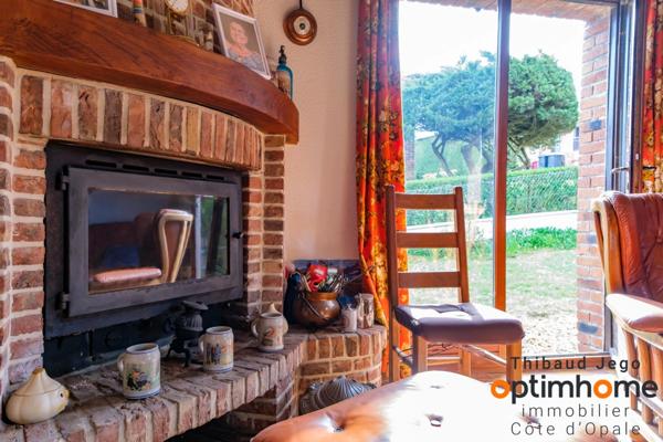 Maison familiale avec grand jardin à Ambleteuse, quartier résidentiel calme