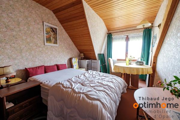 Maison familiale avec grand jardin à Ambleteuse, quartier résidentiel calme