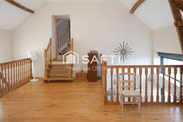 MAISON DE CARACTÈRE – 191m2 - 7 PIÈCES – CAMPAGNE DE CHAMPÉON – 1400 m² DE TERRAIN