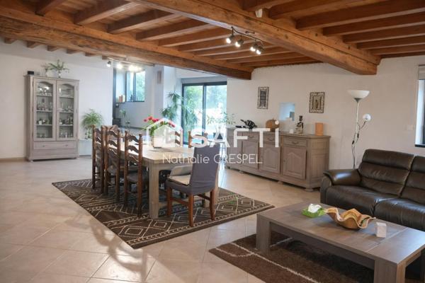 MAISON DE CARACTÈRE – 191m2 - 7 PIÈCES – CAMPAGNE DE CHAMPÉON – 1400 m² DE TERRAIN