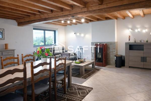 MAISON DE CARACTÈRE – 191m2 - 7 PIÈCES – CAMPAGNE DE CHAMPÉON – 1400 m² DE TERRAIN