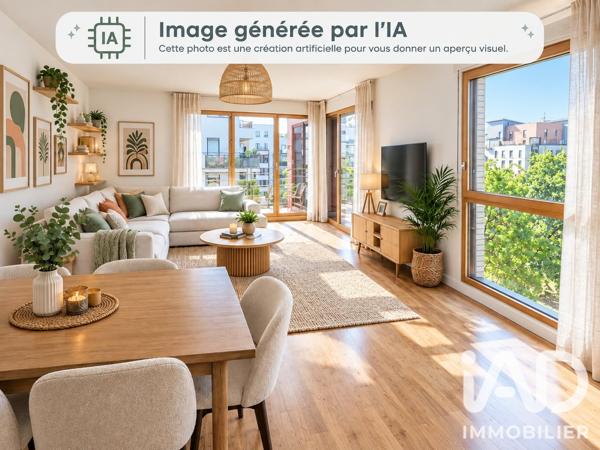 Appartement à vendre 4 pièces 81,22 m² Asnières-sur-Seine
