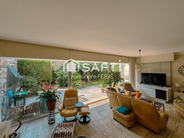 Maison de plain-pied de l'architecte René Delayre