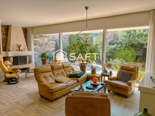 Maison de plain-pied de l'architecte René Delayre