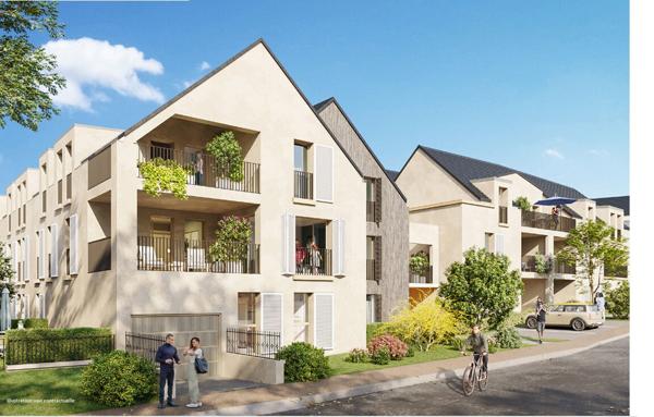 Appartement de type 4 à vendre sur BOUCHEMAINE Disponible de suite