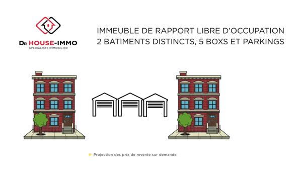 Immeuble à vendre 21 pièces de 455 m²